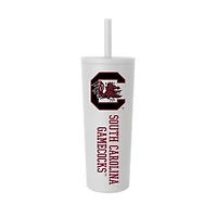 South Carolina Gamecocks 24oz. No Spill Straw Tumbler
