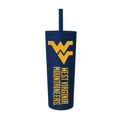 West Virginia Mountaineers 24oz. No Spill Straw Tumbler