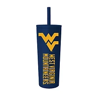 West Virginia Mountaineers 24oz. No Spill Straw Tumbler