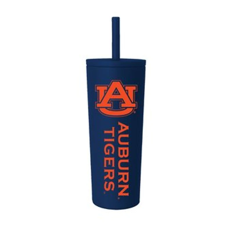 Auburn Tigers 24oz. No Spill Straw Tumbler