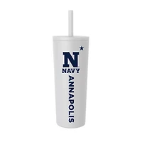 Navy Midshipmen 24oz. No Spill Straw Tumbler