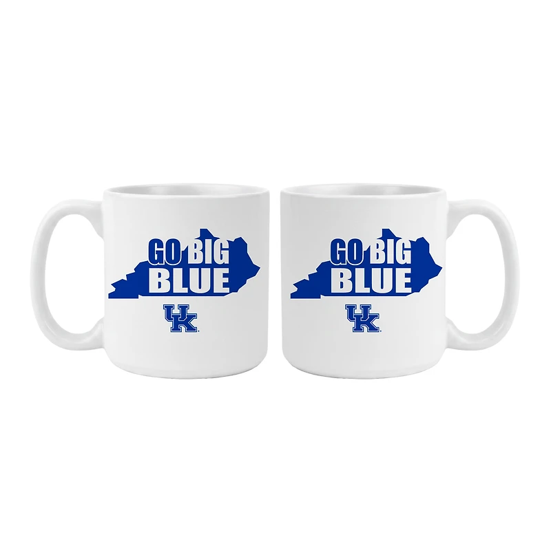 Kentucky Wildcats 20oz. My State 2-Pack Mug Set
