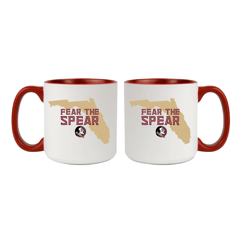 Florida State Seminoles 20oz. My State 2-Pack Mug Set