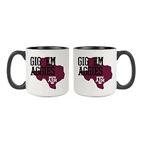 Texas A&M Aggies 20oz. My State 2-Pack Mug Set