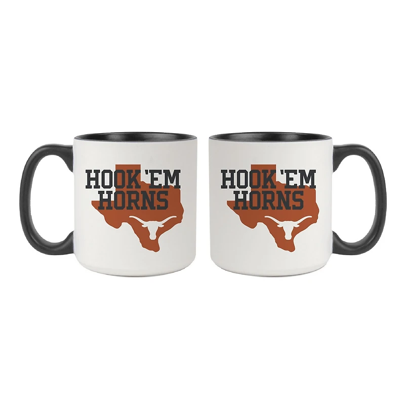 Texas Longhorns 20oz. My State 2-Pack Mug Set
