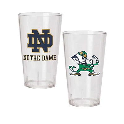 Notre Dame Fighting Irish 24oz. Two-Pack Tritan Tumbler Set