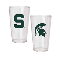 Michigan State Spartans 24oz. Two-Pack Tritan Tumbler Set