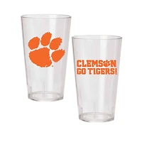 Clemson Tigers 24oz. Two-Pack Tritan Tumbler Set