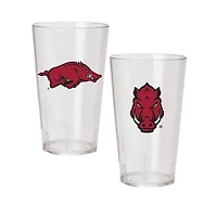 Arkansas Razorbacks 24oz. Two-Pack Tritan Tumbler Set