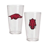Arkansas Razorbacks 24oz. Two-Pack Tritan Tumbler Set