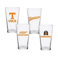 Tennessee Volunteers 16oz. Collector Pint Glass Four-Piece Set