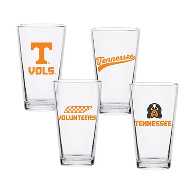 Tennessee Volunteers 16oz. Collector Pint Glass Four-Piece Set