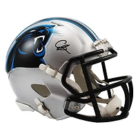 Chris Brazzell II Carolina Panthers Autographed Riddell Speed Mini Helmet