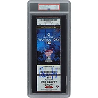 Aaron Judge New York Yankees Autographed July 10, 2017 All-Star Game Home Run Derby Winner PSA Authenticated 8/7 Ticket
