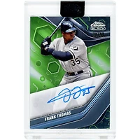 Frank Thomas Chicago White Sox Autographed 2023 Topps Chrome Black Green Refractor #CBA-FT #28/99 Card
