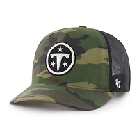 Men's '47  Camo Tennessee Titans Trucker Adjustable Hat