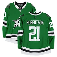 Jason Robertson Dallas Stars Autographed Kelly Green Fanatics Authentic Pro Jersey