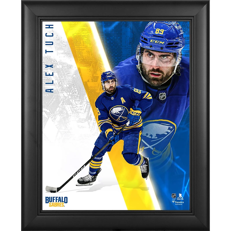 Alex Tuch Buffalo Sabres Framed 13" x 16" Radiance Collage