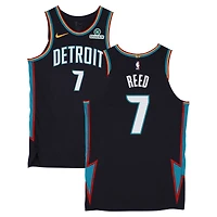 Paul Reed Detroit Pistons Game-Used #7 Black Nike City Edition Jersey Worn During the 2025-26 NBA Season - Size 50+4