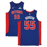Duncan Robinson Detroit Pistons Game-Used #55 Nike Jersey Worn During the 2025-26 NBA Season