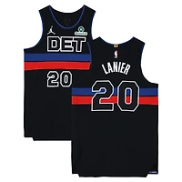 Chaz Lanier Detroit Pistons Game-Used #20 Black Nike Jersey Worn During the 2025-26 NBA Season - Size 48+4