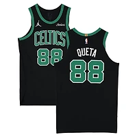 Neemias Queta Boston Celtics Game-Used #88 Black Jersey vs. Memphis Grizzlies on March 20, 2026 - Size 50+4