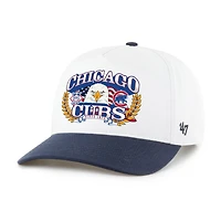 Men's '47 White/Navy Chicago Cubs Americana Eagle Hitch Adjustable Hat