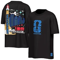 Men's Outerstuff Black FIFA World Cup 2026 Houston City Reflections T-Shirt