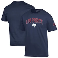 Men's Champion Navy Air Force Falcons Americana 250th Arch T-Shirt