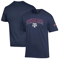Men's Champion Navy Texas A&M Aggies Americana 250th Arch T-Shirt
