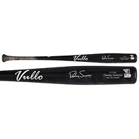 Dansby Swanson Chicago Cubs Autographed Player-Issued Black Vullo Bat from the 2025 MLB Season