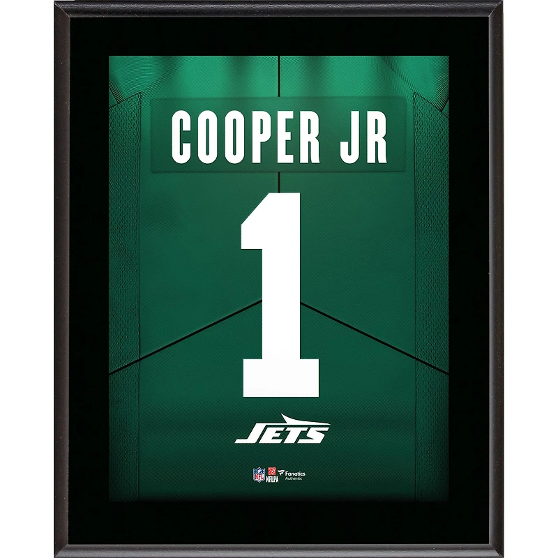Omar Cooper Jr. New York Jets 10.5" x 13" Round 1 Pick #30 Jersey Number Sublimated Player Plaque