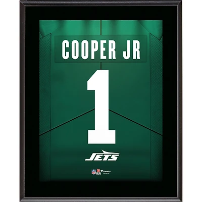 Omar Cooper Jr. New York Jets 10.5" x 13" Round 1 Pick #30 Jersey Number Sublimated Player Plaque