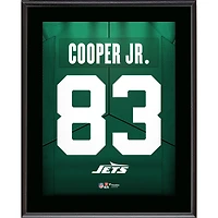 Omar Cooper Jr. New York Jets 10.5" x 13" Round 1 Pick #30 Jersey Number Sublimated Player Plaque