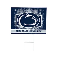 Penn State Nittany Lions 24" x 18" Patriotic Fireworks Outdoor Yard Sign