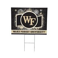 Wake Forest Demon Deacons 24" x 18" Patriotic Fireworks Outdoor Yard Sign
