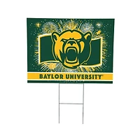 Baylor Bears 24" x 18" Patriotic Fireworks Outdoor Yard Sign