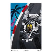 Cadillac F1 Team 2026 Miami Grand Prix 24" x 32" Artwork