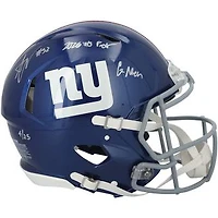 Arvell Reese New York Giants Autographed Riddell Speed Authentic Helmet with Multiple Inscriptions - Limited Edition of 25