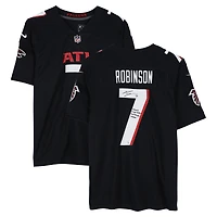 Bijan Robinson Atlanta Falcons Autographed Black Nike 2020 Limited Jersey with "Falcons Single Season Scrimmage Leader" Inscription
