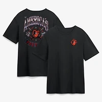Men's  Black Baltimore Orioles Americana T-Shirt