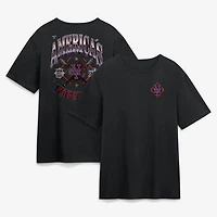 Men's  Black New York Mets Americana T-Shirt