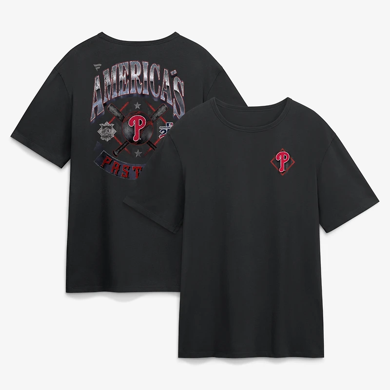 Men's Black Philadelphia Phillies Americana T-Shirt