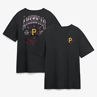 Men's  Black Pittsburgh Pirates Americana T-Shirt