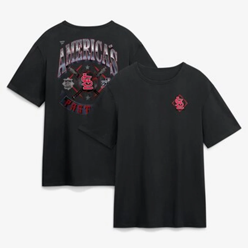 Men's Black St. Louis Cardinals Americana T-Shirt