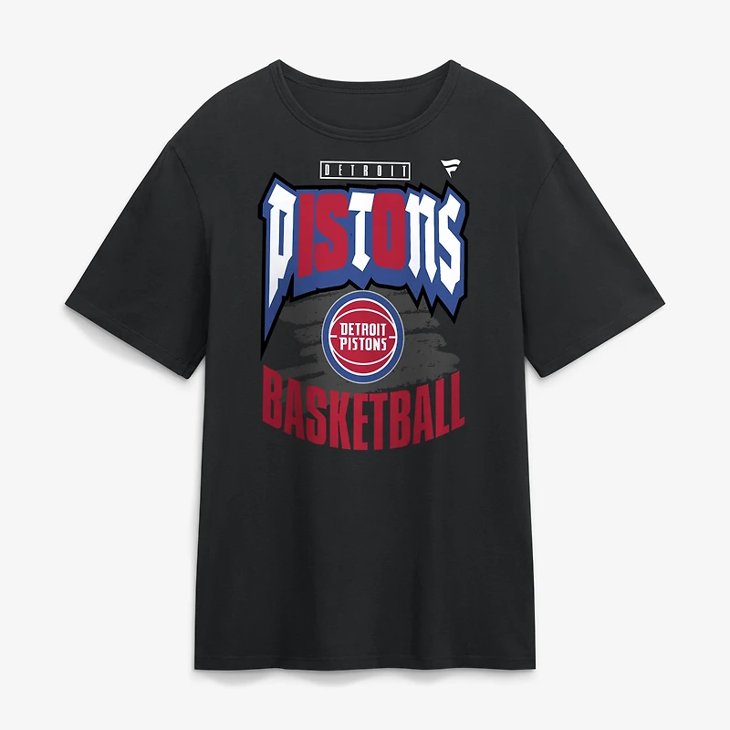 Men's Black Detroit Pistons Game Night T-Shirt
