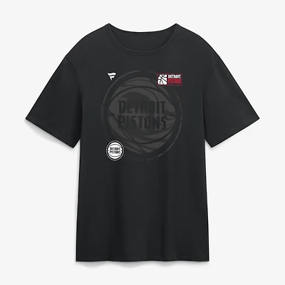 Men's Black Detroit Pistons Chasing Glory T-Shirt