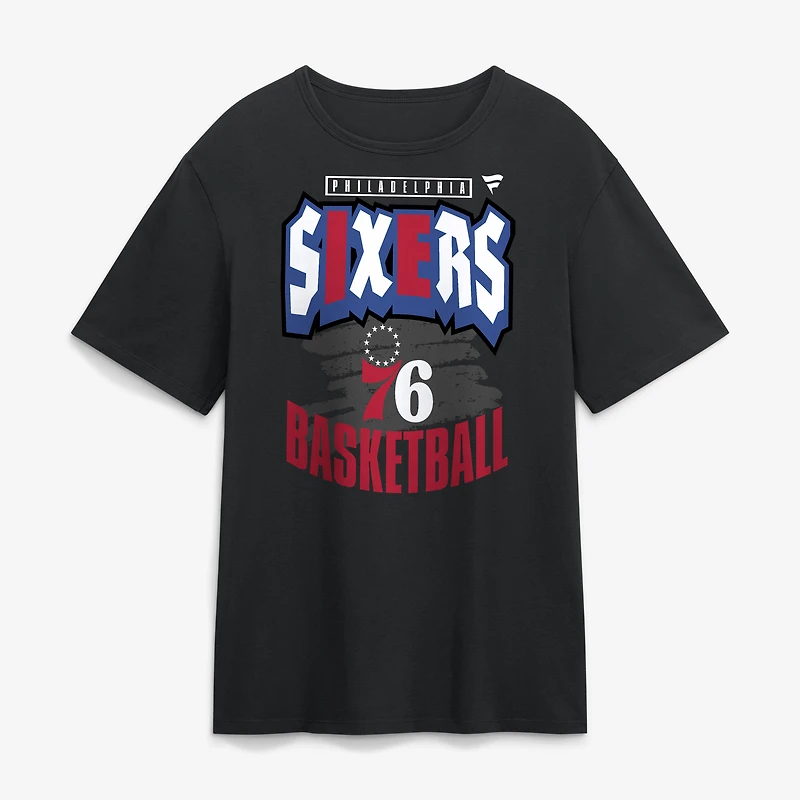 Men's Black Philadelphia 76ers Game Night T-Shirt