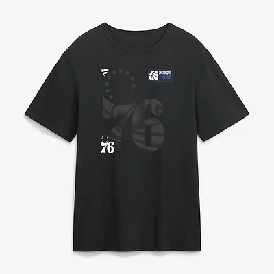 Men's Black Philadelphia 76ers Chasing Glory T-Shirt