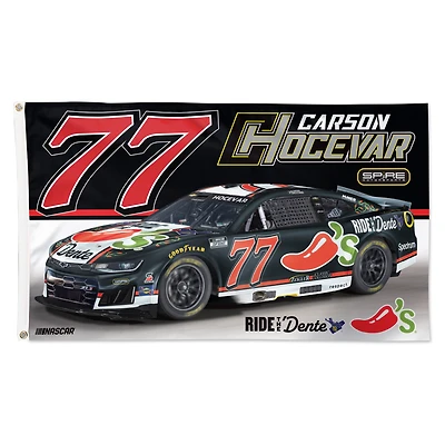 WinCraft Carson Hocevar 3' x 5' One-Sided Deluxe Flag